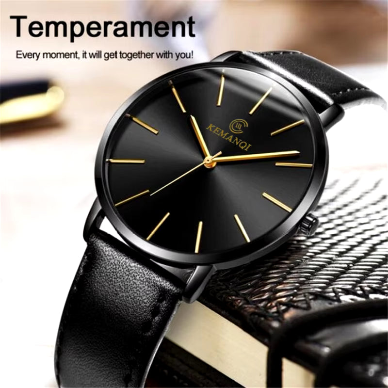 Relogio Masculino Mens Watches Top Brand Luxury Ultra-Thin Watch Men Watch Men'S Watch Clock Erkek Kol Saati Reloj Hombre